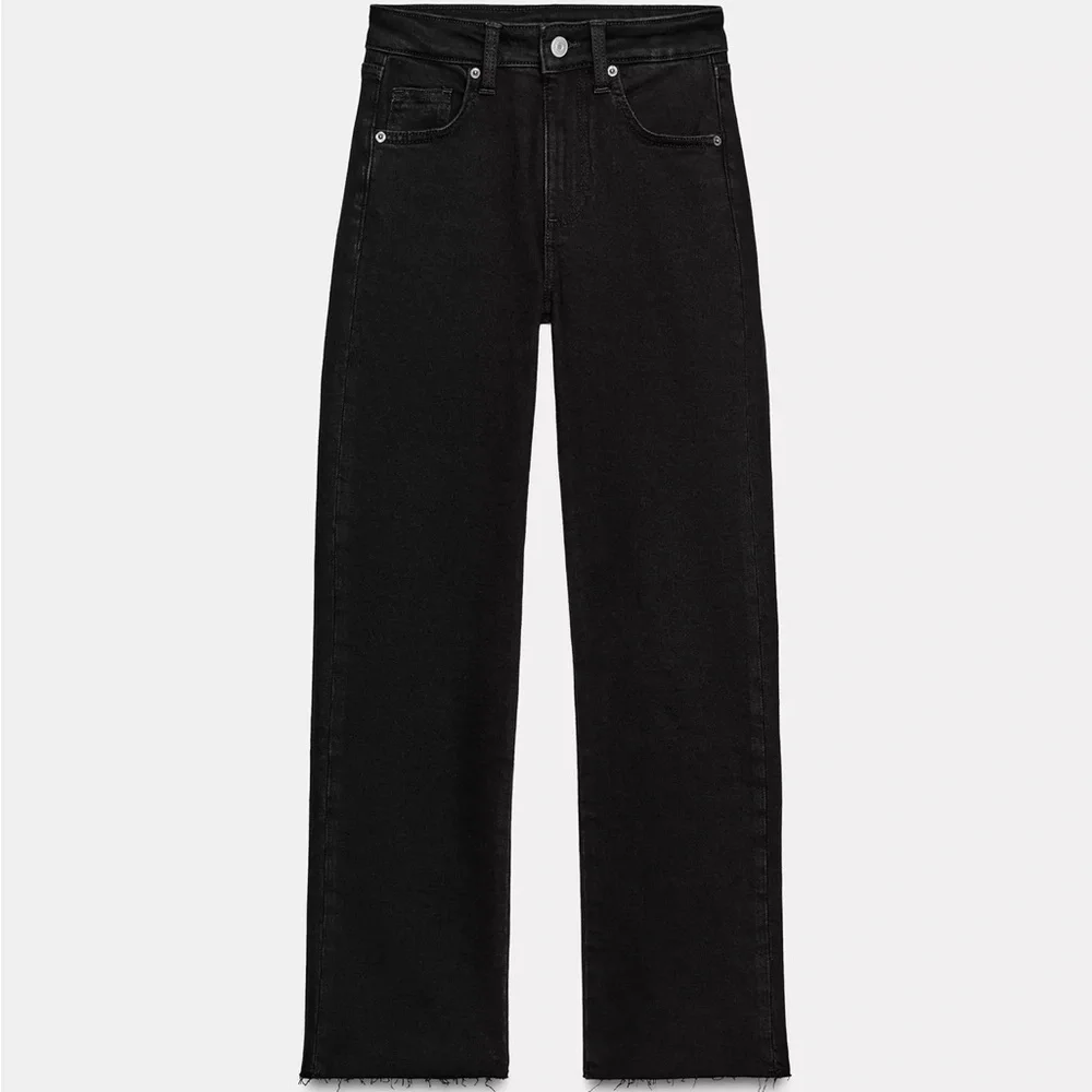 Zara HIGH WAIST - CROPPED - Picture 2 of 6